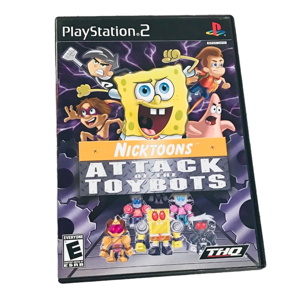PlayStation 2 Nicktoons Attack Of The Toybots Video Game